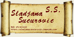 Slađana Šućurović vizit kartica